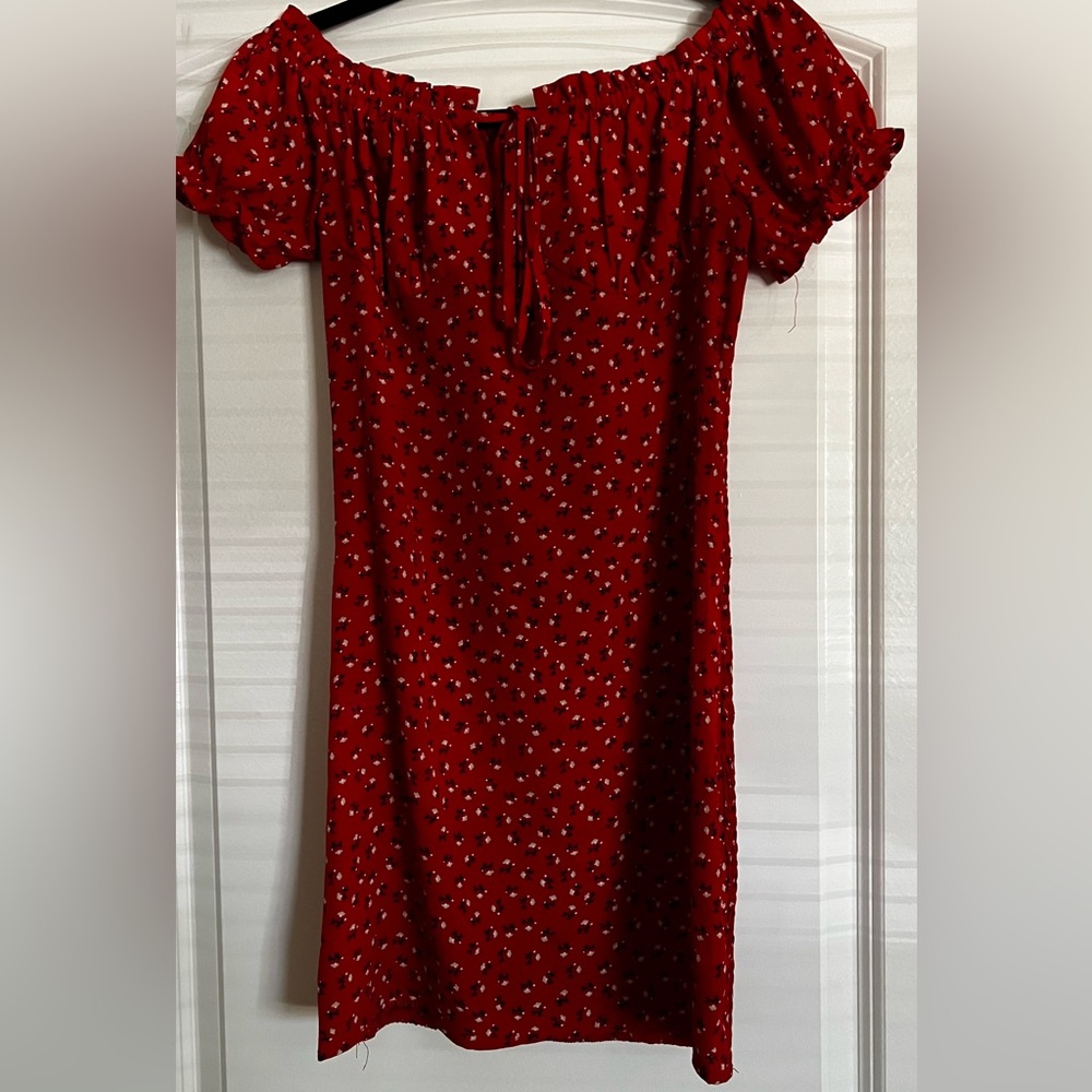 Red dress